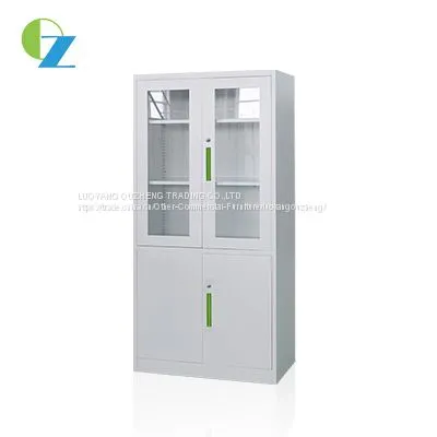 Hot Selling Powder Coating Glass and Steel Swing Doors Cupboard / Cabinet photo-2