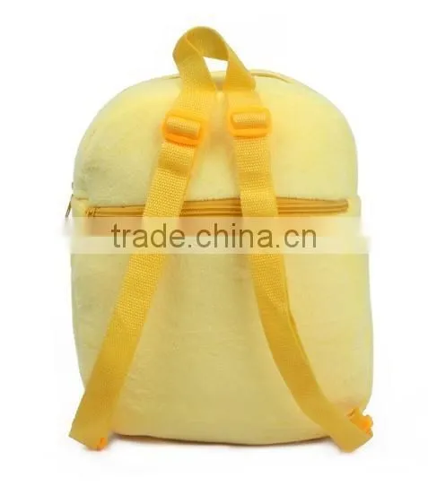 Fashion! Yellow Cartoon School Bag Cheap Backpacks With Wheels Backpack Child photo-5