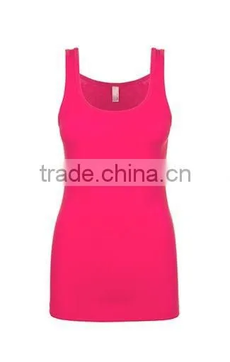 Next Level Apparel Ladies' Jersey Tank Top - Made From 57% Cotton, 38% Polyester and 5% Spandex. Comes With Your Logo. photo-5