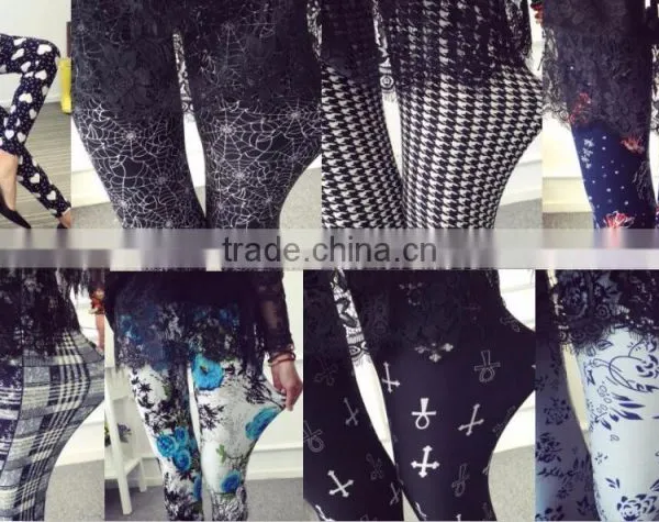 Womens Ladies Gym Wear Digital Wonder Woman Print Sports Legging photo-2