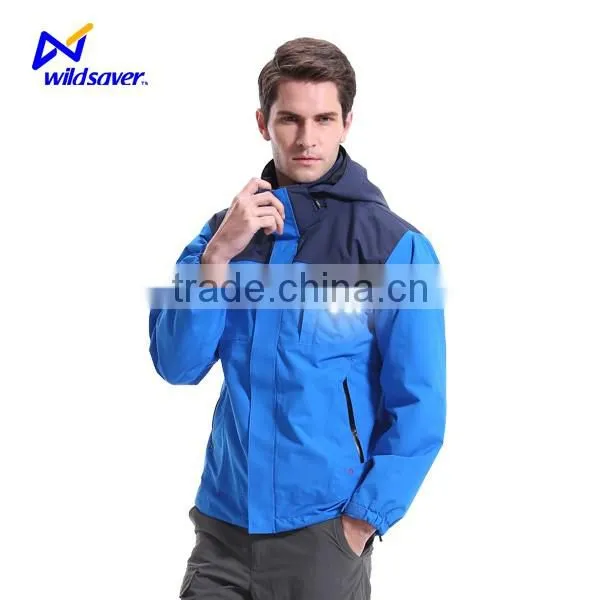Outdoor Sports Wear Shining Cheap Windbreaker With Led Light photo-2