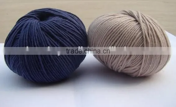 2014 the Most Popular in Europe Market Hot Sale Super Soft 100 Merino Wool Knitting Yarn Environmental Dyed photo-2