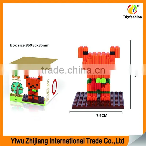 Christmas Hot Sale Santa Claus Mode 3D Mini Diamond Blocks Building Blocks Toys for Childrens photo-2