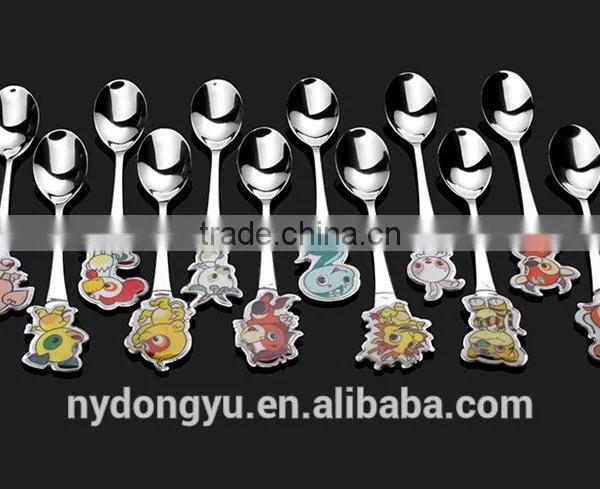 High Quality Stainless Steel Coffee Spoon /harz Music Note Stainless Steel Tea Spoon /fancy Dessert Spoon Tableware photo-4