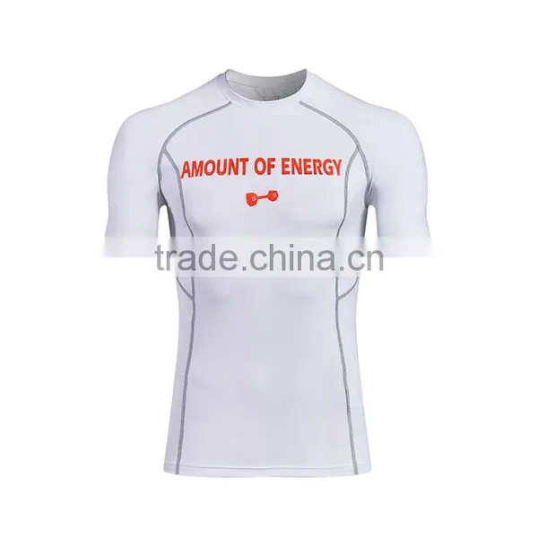 Men Running Fitness With Reflective Printing Logo China Sports Wear photo-2