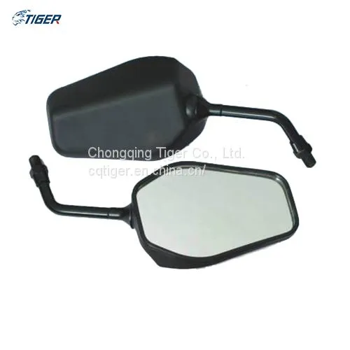 Motorcycle Square Side Mirror,rear View Mirror,10mm 8mm Thread, OEM Parts photo-4