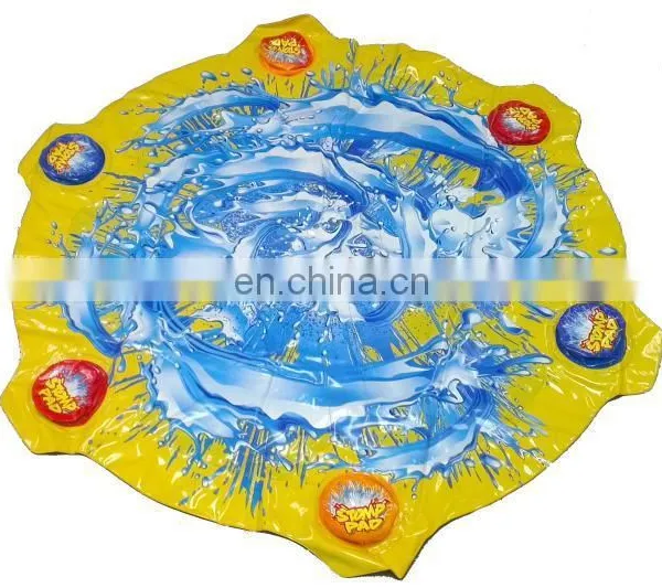 PVC Inflatable Outdoor Toys Kids Play Sprinkler Aqua Splash Beach Ball photo-2