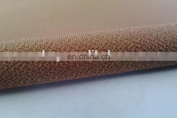 Winfar Textile New Design 75D DTY Ramie Thick Scuba Polyester Fabric photo-3