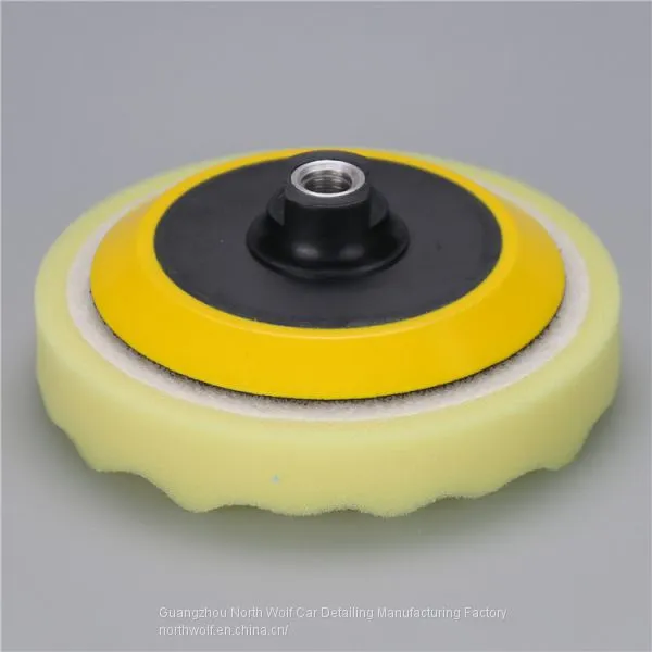 Car Care Cleaning Sponge Flat Foam Pad Wave for Cutting photo-3