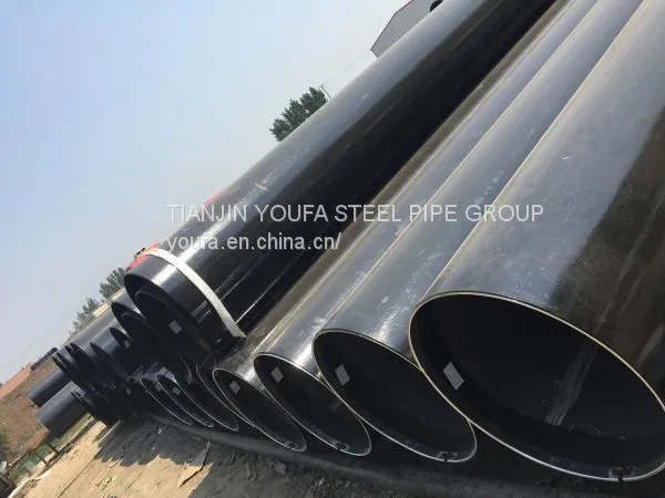 LSAW Longitudinally Submerged Arc Welding Welded Pipe Line Pipe Piling Pipe API 5L / ASTM A252 photo-2