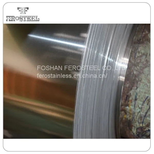 Top Quality SS430 2b Mirror Stainless Steel Coil Sheet With Pvc Film