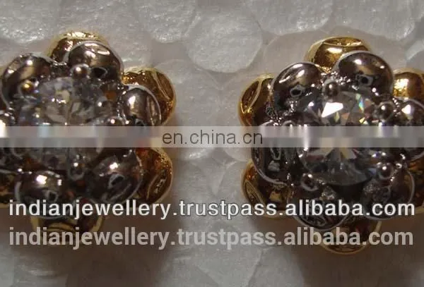 Cubic Zirconia Jewelry Ear Cuffs Manufacturer, Cubic Zirconia Jewellery Ear Cuff Exporter photo-4