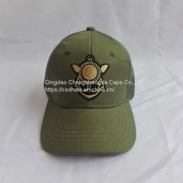 Wholesale Fashion 6 Panels Embroided Character Sports Caps Trucker Caps photo-5