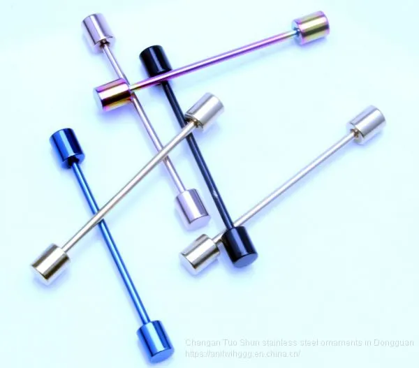Brief Introduction of New Body Piercing Foreign Trade Jewelry Ear Scraping Titanium Steel Earphone Wholesale Factory
