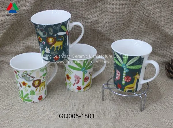 High Quality 12oz New Bone China Mug Hotsale photo-5