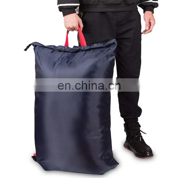 Large Capacity Washable Laundry Bag With Straps Dirty Clothes Storage Backpack For College photo-2