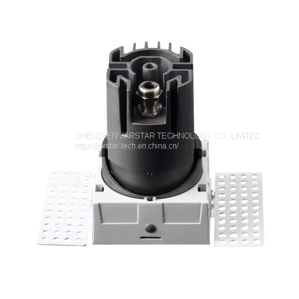 LED Hotel Downlight HTC Square Series LED Downlights Exporter Recessed Adjustable Led Downlight Price photo-4