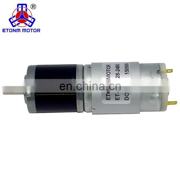 Long Life 12 V/24 V DC Min DC Gear Motor photo-2