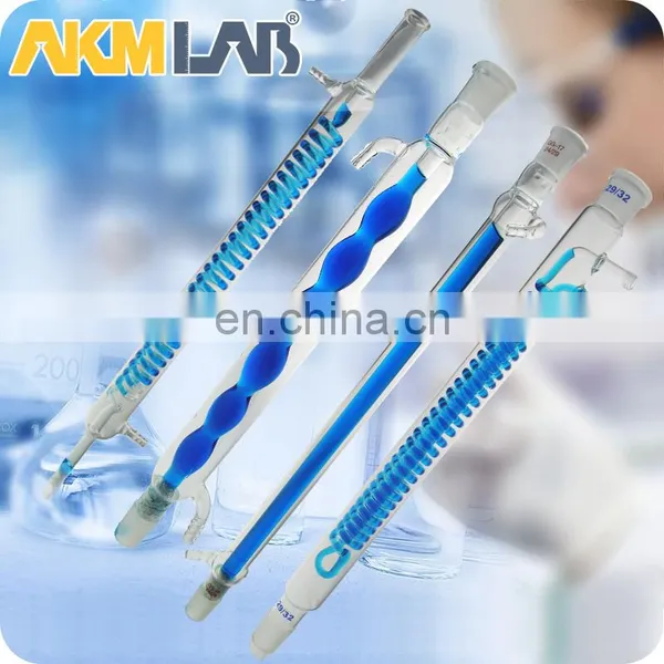AKMLAB Borosilicate Glass Dimroth Condenser Reflux Condenser photo-6