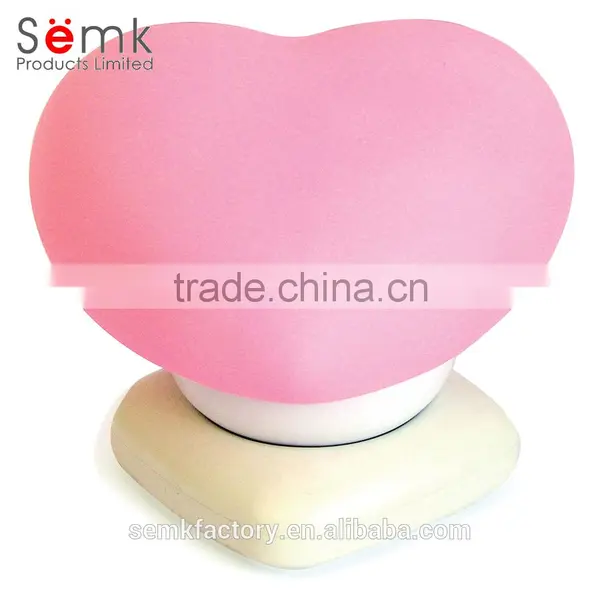 Semk Sweet Gifts Heart Shaped Desktop Led Night Light for Lovers photo-2