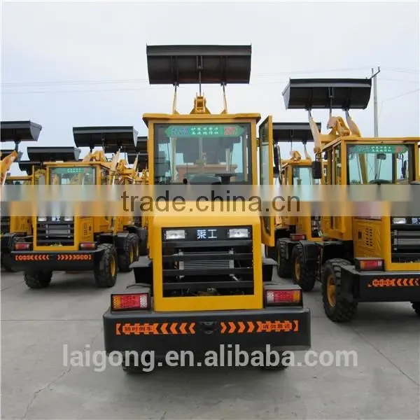 Full Hydraulic Mini Front End Loader, Wheel Loader, Cheap Loaders for Sale photo-2