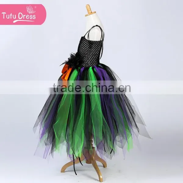 2015 New Design Girl Halloween Dress Summer Style Tulle Tutu Dress photo-3
