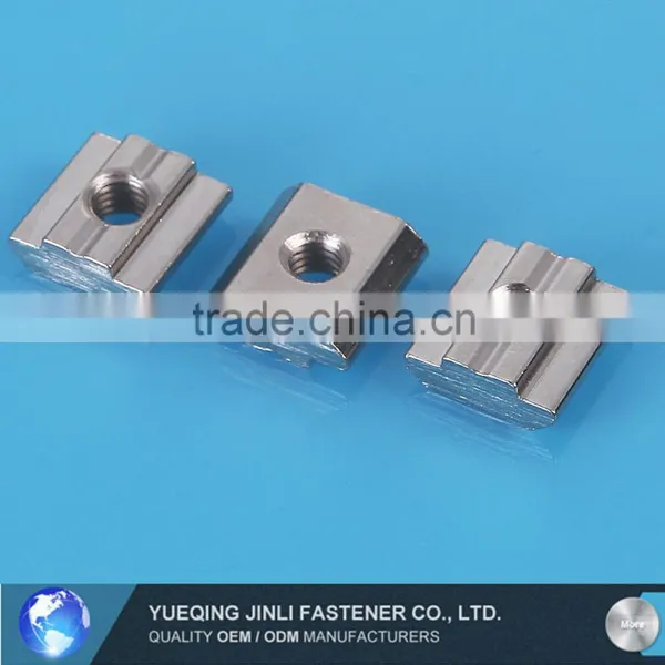Steel With Zinc 2020-m5 m5 T Sliding Nut Block M4 for 20 Aluminum Profile Slot 6 photo-2