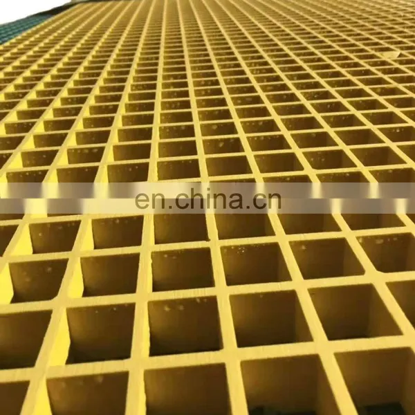 Fiberglass Grp Open Mesh Flooring Grating Plastic Grid Sheets photo-2