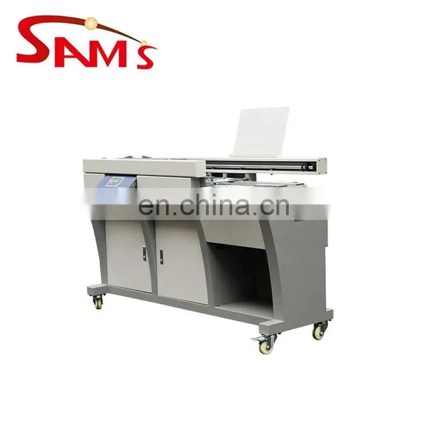 New Design All-Aluminum Plywood Durable Hot Melt Glue Book Binder Binding Machine Automatic photo-5