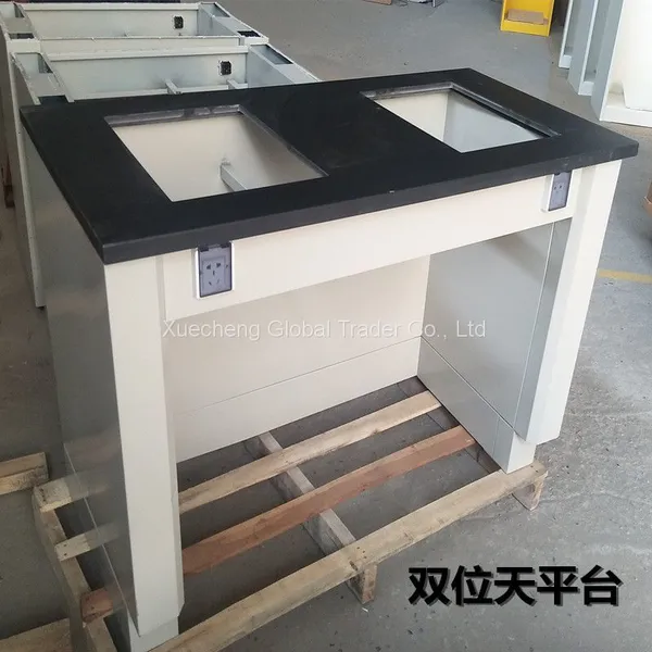 Hot Sale All Steel Lab Anti-vibration Table Double-Person Laboratory Balance Bench photo-3