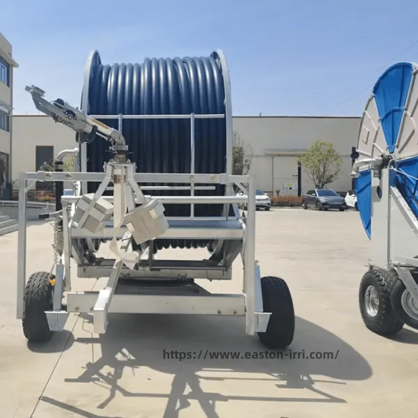 75mm Pipe Diameter 300m 400m 500m Pipe Length Agricultural Farming Reel Irrigation Equipment System photo-3
