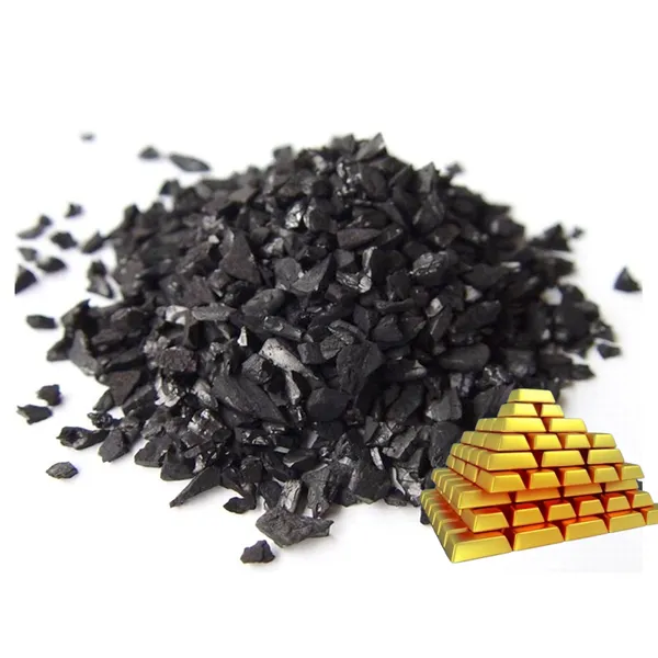 Coconut Activated Carbon Gold Charcoal Price Per Ton Coconut Shell Activated Carbon Bag 25KG for Gold Extraction on Sale photo-2