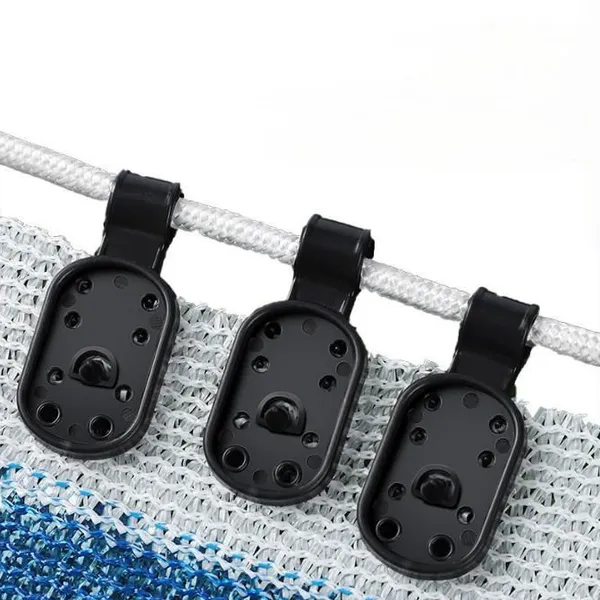 New Type Plastic Sunshade Net Clip Greenhouse Shade Cloth Clips Instant Grommet Fence Shading Net Clips