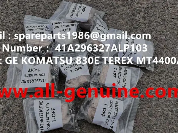 41A296327ALP103 CONTACTOR TIPS GE MT4400AC MT3600 KOMATSU 8830E 930E TEREX BELAZ 75131 MINING DUMP TRUCK HAULER