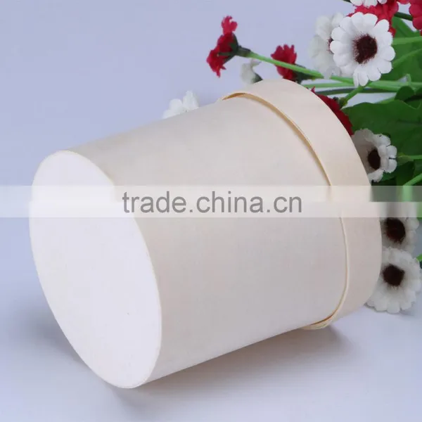 Decorative Hot Sale Bark Wood Box Soft Wood Gift Packing Box photo-3