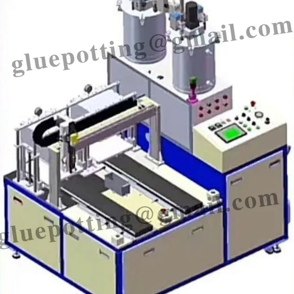 AB Adhesive Sealant Mixing System Potting Filling Dispensing Machine AB Glue Mixer Dispenser With Oven Curing photo-5