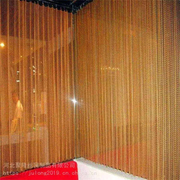 Stainless Stretch Decorative Expanded Spiral Woven Screen Architectural Decorative Spiral Mesh photo-4