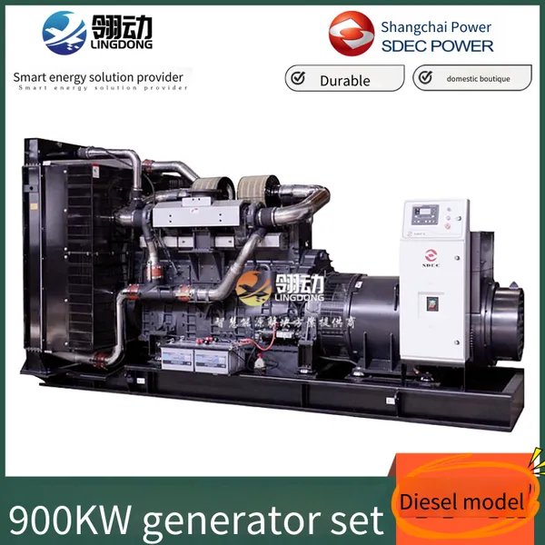 Shanghai Diesel Engine 6w Series High-power Power Unit, 900kw Diesel Generator Set With Low Vibration and High Reliability photo-2