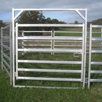 2025 Hot Selling AUS7ft Heavy Duty Livestock Cattle Corral Fence and Horse Round Pen Panels photo-4