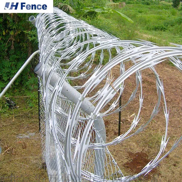 Bto22 Cbt 65 Razor Wire Bto 18 Razor Wire Mesh Automated Razor Blade Wire Making Easily Assembled