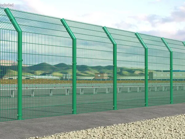 Hot Dip Galvanized Wall Cladding 4 ft 2x4mm Black Welded Wire Fencing photo-5