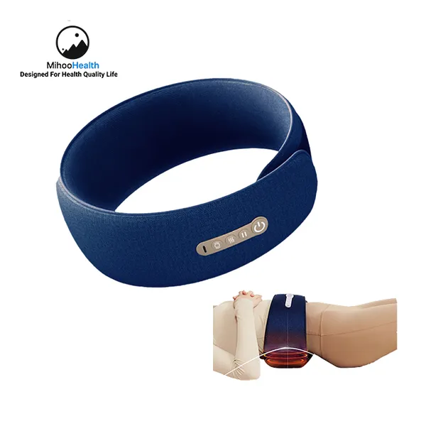 Electric Lumbar Support Massager Belt With Airbags and Heat MH-BY43