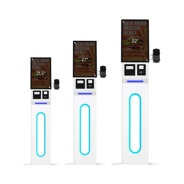 Aonpos APK11 256GB SSD Ordering Kiosk Touchscreen Kiosk With Thermal Printer Multi Functional Payment Terminal Retail Shop Self-service Kiosk photo-4
