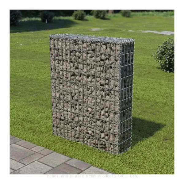 100x80x30cm Galvanized and Pvc Coated Heavy Duty Welded Gabion Stone Fence for Garden Landscape Wall Retaining photo-4