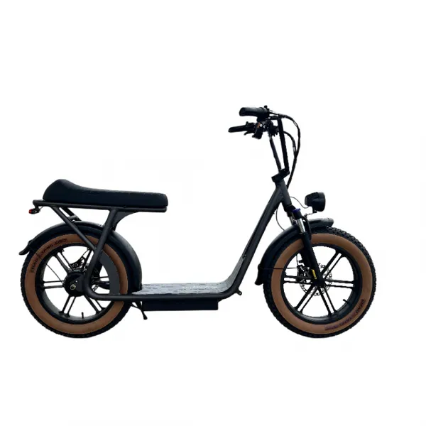 20inch Electric curiser scooter motorcycle with bench seat