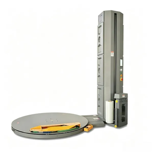 Turntable Type Fully Automatic Pallet Stretch Wrapper X100a 2000KG Loading Capacity For Logistics Warehouse photo-3