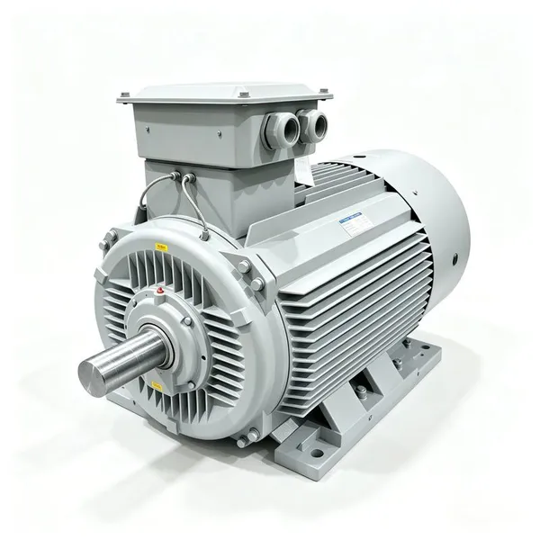 Three Phase IE4 Induction Motor YE4 Series 7.5-630KW Energy Saving Motor for Compressor Mining Steel Equipment