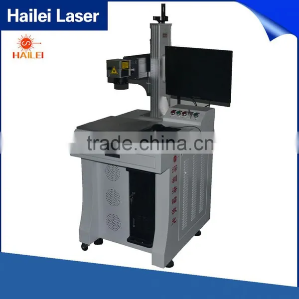 Hailei Factory Marking Machine 20W Tube Marking Machine Manufacturers Laser Cutter Machine photo-3