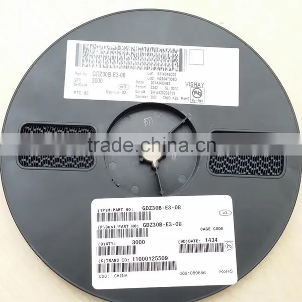 Vishay Zener Diodes 30 Volt 0.2 Watt 2% GDZ30B-V-GS08 photo-2