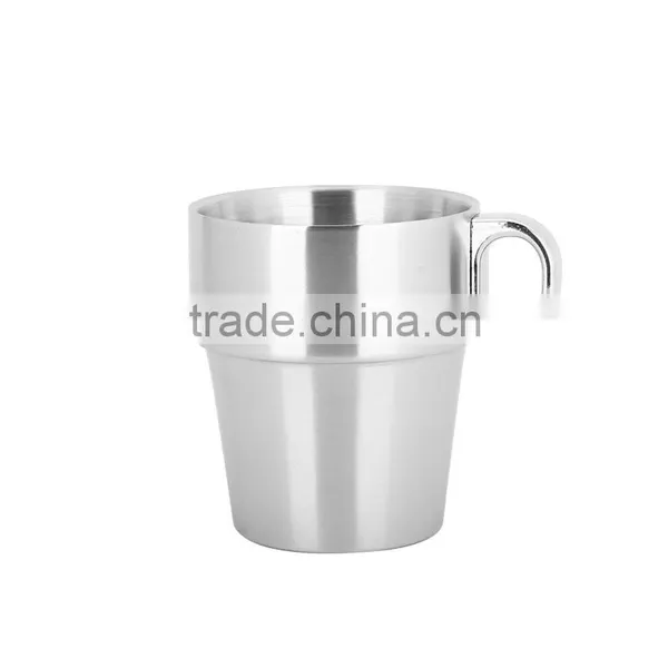 2016 Double Wall Stainless Steel Coffee Cup/water Cup Set photo-5